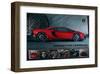 Lamborghini Aventador Lp750-4-null-Framed Art Print