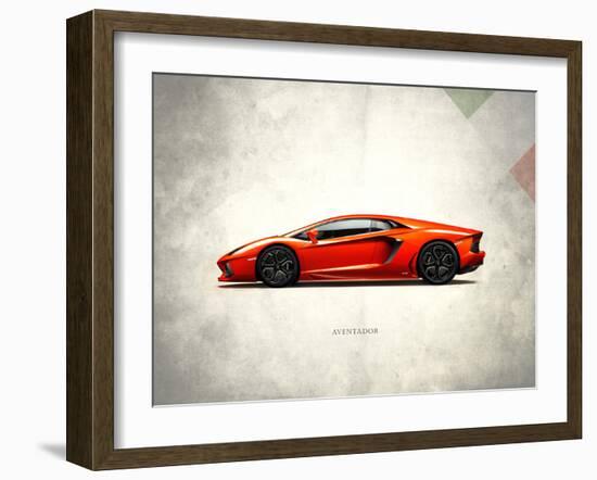 Lamborghini Aventador-Mark Rogan-Framed Art Print