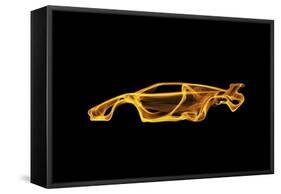 Lamborghini Countach-Octavian Mielu-Framed Stretched Canvas