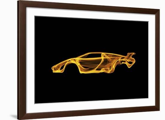 Lamborghini Countach-Octavian Mielu-Framed Art Print