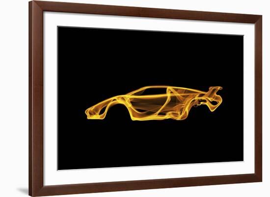 Lamborghini Countach-Octavian Mielu-Framed Art Print