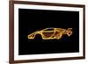 Lamborghini Countach-Octavian Mielu-Framed Art Print