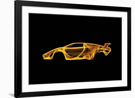 Lamborghini Countach-Octavian Mielu-Framed Art Print