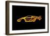 Lamborghini Countach-Octavian Mielu-Framed Art Print