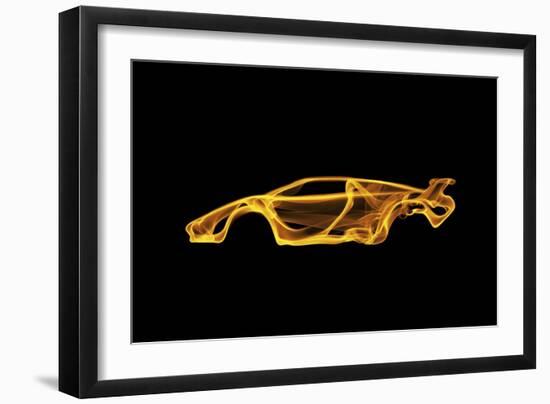 Lamborghini Countach-Octavian Mielu-Framed Art Print