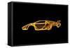 Lamborghini Countach-O.M.-Framed Stretched Canvas