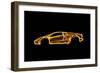 Lamborghini Diablo-Octavian Mielu-Framed Art Print