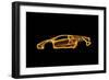 Lamborghini Diablo-Octavian Mielu-Framed Art Print