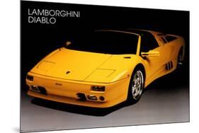 Lamborghini Diabolo-null-Mounted Poster