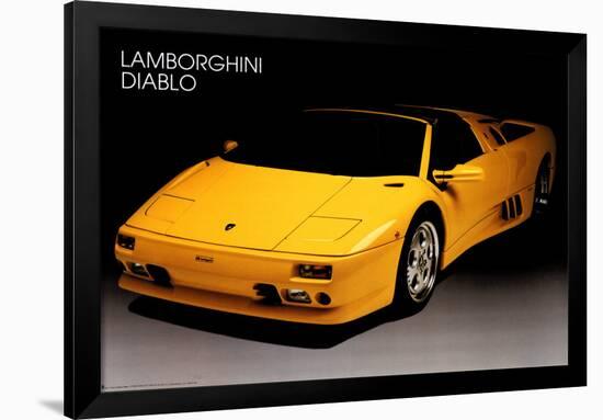 Lamborghini Diabolo-null-Framed Poster