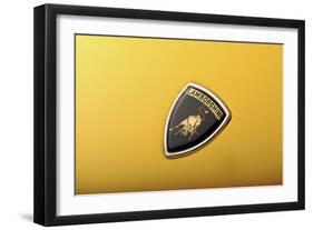 Lamborghini Miura p400s 1970-Simon Clay-Framed Photographic Print