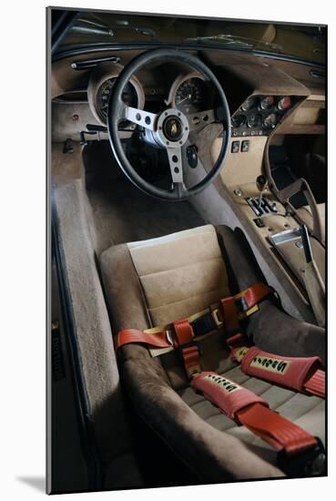 Lamborghini Miura p400s 1970-Simon Clay-Mounted Photographic Print