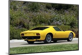 Lamborghini Miura p400s 1970-Simon Clay-Mounted Photographic Print