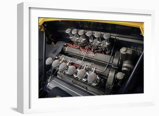 Lamborghini Miura p400s 1970-Simon Clay-Framed Photographic Print