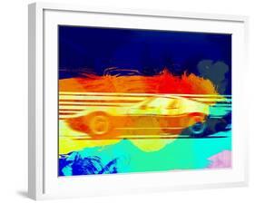 Lamborghini Miura Side 1-NaxArt-Framed Art Print