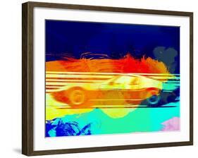 Lamborghini Miura Side 1-NaxArt-Framed Art Print