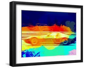 Lamborghini Miura Side 1-NaxArt-Framed Art Print