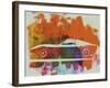 Lamborghini Miura Side 2-NaxArt-Framed Art Print