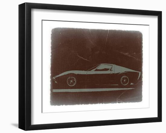 Lamborghini Miura-NaxArt-Framed Art Print