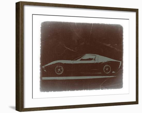 Lamborghini Miura-NaxArt-Framed Art Print