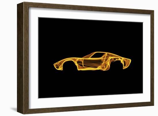 Lamborghini Miura-O.M.-Framed Giclee Print