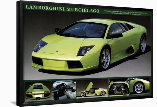 Lamborghini Murcielago-null-Framed Poster