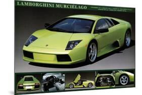 Lamborghini Murcielago-null-Mounted Poster