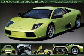 Lamborghini Murcielago-null-Lamina Framed Poster