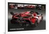 Lamborghini- Veneno Roadster-null-Framed Poster