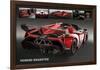 Lamborghini- Veneno Roadster-null-Framed Poster