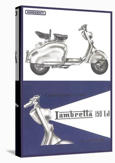 Lambretta 150 Ld Lambretta-null-Stretched Canvas