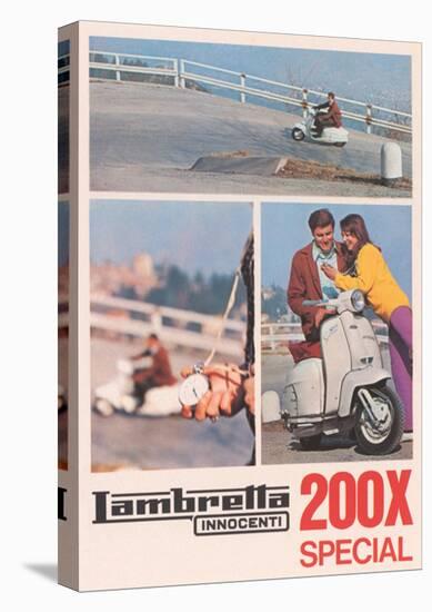Lambretta 200sx-null-Stretched Canvas