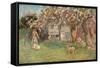 'Lambs', c1904-Herbert Alexander Collins-Framed Stretched Canvas