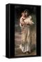 Lambs-William Adolphe Bouguereau-Framed Stretched Canvas