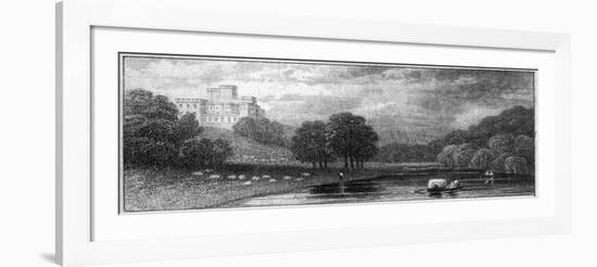 Lambton Castle, County Durham, 19th Century-null-Framed Giclee Print