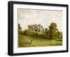 Lambton Castle, County Durham, Home of the Earl of Durham, C1880-Benjamin Fawcett-Framed Giclee Print