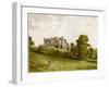Lambton Castle, County Durham, Home of the Earl of Durham, C1880-Benjamin Fawcett-Framed Giclee Print