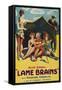 Lame Brains-null-Framed Stretched Canvas