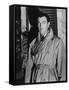 Lame by fond UNDERCURRENT by VincenteMinnelli with Robert Taylor, 1946 (b/w photo)-null-Framed Stretched Canvas