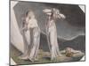 Lamech and His Two Wives-William Blake-Mounted Giclee Print