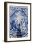 Lamego, Portugal, Shrine of Our Lady of Remedies, Azulejo-Jim Engelbrecht-Framed Premium Photographic Print