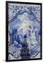 Lamego, Portugal, Shrine of Our Lady of Remedies, Azulejo-Jim Engelbrecht-Framed Premium Photographic Print