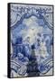 Lamego, Portugal, Shrine of Our Lady of Remedies, Azulejo-Jim Engelbrecht-Framed Stretched Canvas