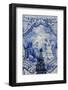 Lamego, Portugal, Shrine of Our Lady of Remedies, Azulejo-Jim Engelbrecht-Framed Photographic Print