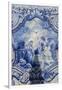 Lamego, Portugal, Shrine of Our Lady of Remedies, Azulejo-Jim Engelbrecht-Framed Photographic Print