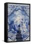 Lamego, Portugal, Shrine of Our Lady of Remedies, Azulejo-Jim Engelbrecht-Framed Stretched Canvas