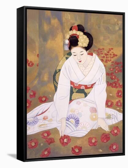 Lament at End of Spring-Goyo Otake-Framed Stretched Canvas