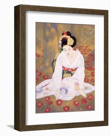 Lament at End of Spring-Goyo Otake-Framed Giclee Print