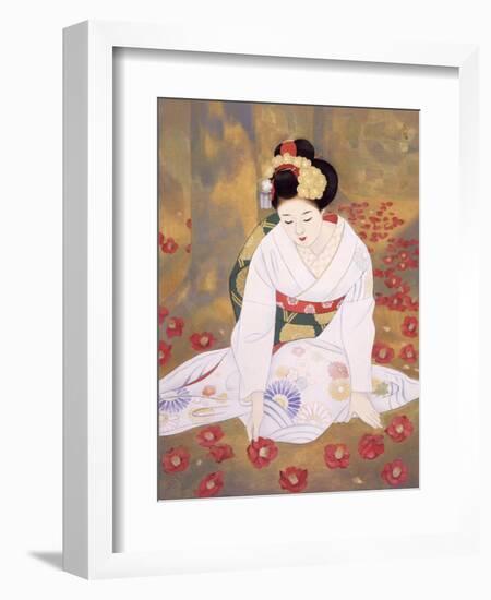 Lament at End of Spring-Goyo Otake-Framed Giclee Print