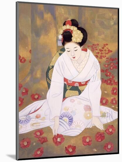 Lament at End of Spring-Goyo Otake-Mounted Giclee Print